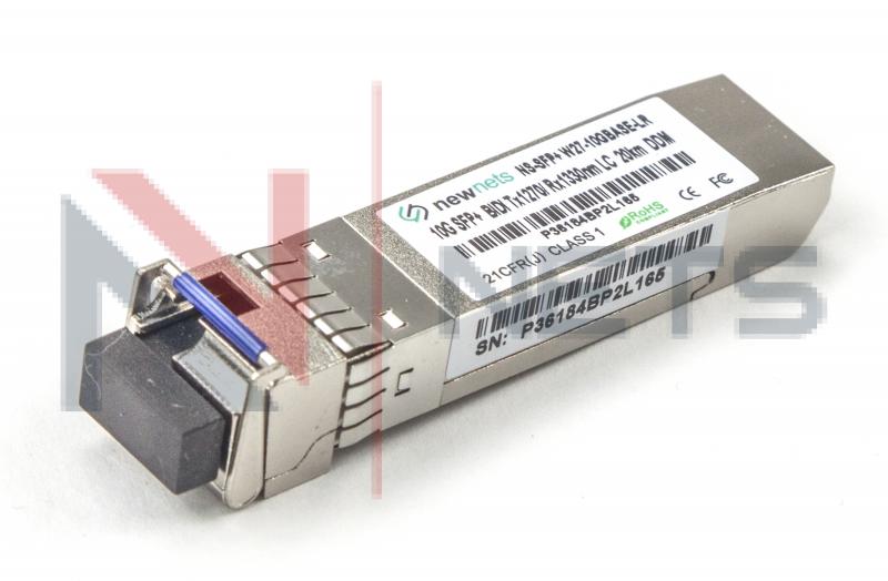 Оптический трансивер NS-SFP+W27-10GBASE LR, 10G Tx/Rx:1270/1330nm 20km, LC, DDM