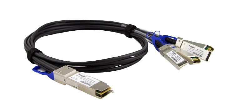 Оптический трансивер NS-QSFP28-100G-4xSFP28-AOC-A15, соединительный шнур AOC 15m