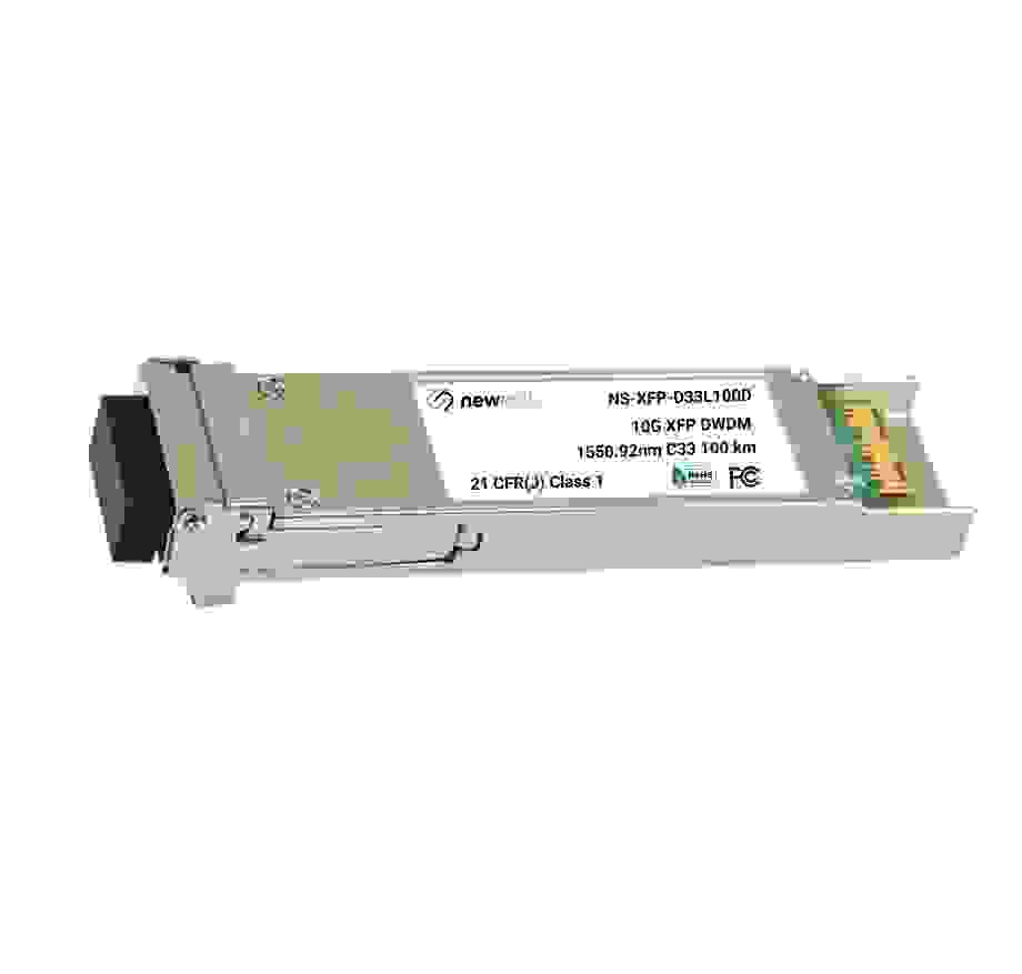 Оптический трансивер NS-XFP 10G DWDM, 33 канал, длина волны 1550.92nm, дальность 100km, LC, DDM