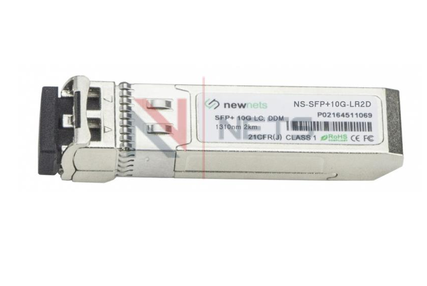 Оптический трансивер NS-SFP+10GBASE-LR2D, дальность до 2km, длина волны 1310nm, LC, DDM