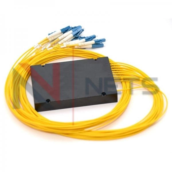 Оптический демультиплексор CWDM 1x8  длины волн 1310-1450nm, (LC/UPC), COM+EXP (SC/UPC), ABS(BOX)